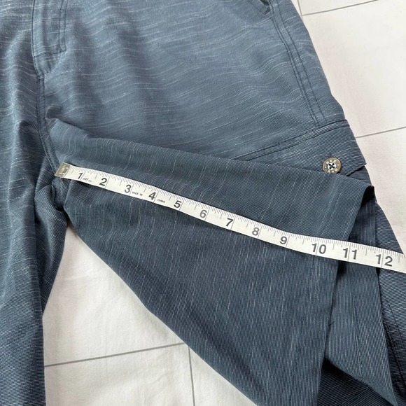 BKE Shorts Mens 34 Blue Hybrid Athletic Performance Board Casual Stretch Active - Picture 10 of 11